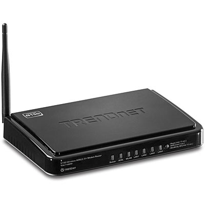 TRENDnet TEW-718brm Wireless N150 ADSL Modem Router